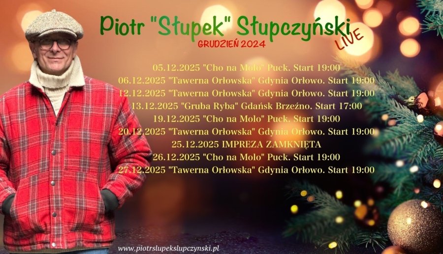 Koncerty grudzień 2025